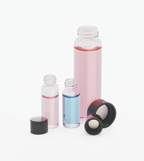 DWK Life Sciences Kimble™ Clear Screw Thread Sample Vials with Unattached PTFE-Faced/White Rubber Lined Closures