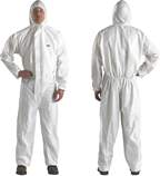 3M™ Hooded Protective Coveralls 4510 Series, Elastic Wrist and Ankles