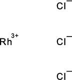 Rhodium(III) chloride hydrate, Rh 38.0-45.5%, Thermo Scientific Chemicals