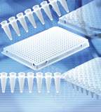 BRAND™ X125 PCR-Röhrchen, 8er-Streifen, PP, weiß, separater Deckelstreifen