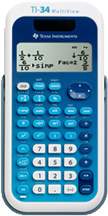 Texas Instruments™ TI-34 Calculator <img src=