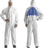 3M™ White Disposable Protective Coverall 4540+