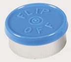 DWK Life Sciences Kimble™ Kontes™ Flip-Off Button-Top Aluminum Seals, Color Coded