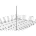 Metro™ Super Erecta™ Wire Shelving Accessory, Shelf Ledge, Stackable