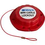 Brady™ Mini Cable Lockout With 8 ft. Nylon Cable