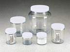 Thermo Scientific™ Wide-Mouth Short-Profile Clear Glass Jars with Closure
