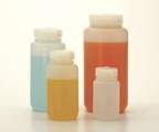 Thermo Scientific™ Nalgene™ Fluorinated Wide-Mouth HDPE Bottles with Closure