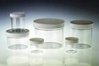 Qorpak™ Clear Polystyrene Jars with Cap <img src=