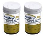 Germaine™ Laboratories AimStrip ™ Plus Blood Glucose Testing System Accessories: Test Strips