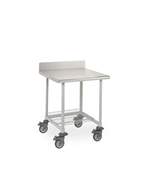 Metro™ MetroMax i™ Lab Worktable, Stainless Top and Backsplash with 3-Sided Frame