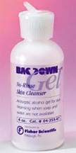 Bacdown™ Gel No-Rinse Skin Cleansers <img src=