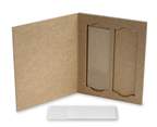 Fisherbrand™ 2-Place Cardboard Slide Holders, pk36, Cardboard