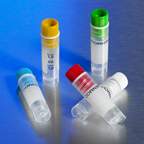 Corning™ Internally Threaded Cryogenic Vials with Color Caps <img src=