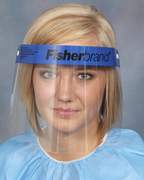 Fisherbrand™ Disposable Face Shields <img src=