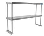 Diversified Spaces™ Stainless–steel Double Over Shelves <img src=