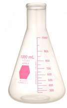 DWK Life Sciences Kimble™ KIMAX™ Pink Colorware Narrow Mouth Erlenmeyer Flasks