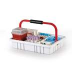 Heathrow Scientific™ Blood Collection Tray with 60-Place, 17 mm tube rack, White