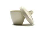 Eisco™ Porcelain Crucible with Lid, Tall Form <img src=