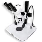Laxco™ T40 Series Dual Track LED Stereo Zoom Microscope