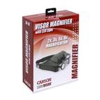 Carson™ LumiVisor™ LED Lighted Head Visor Magnifier <img src=