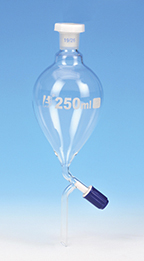 Eisco™ 1000ml Separating Funnel - Pear Shaped Borosilicate Glass - Rota flow Stopcock <img src=