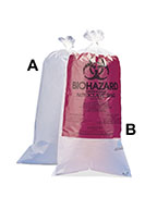 Bel-Art™ Biohazard Disposal Bags with/without Warning Label
